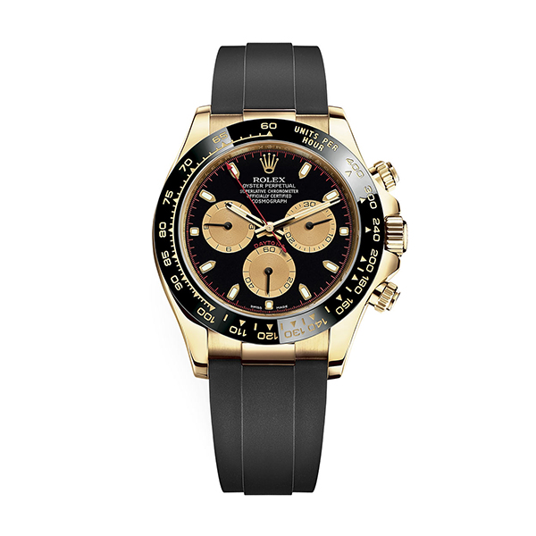 116518LN black dial with champagne subdials